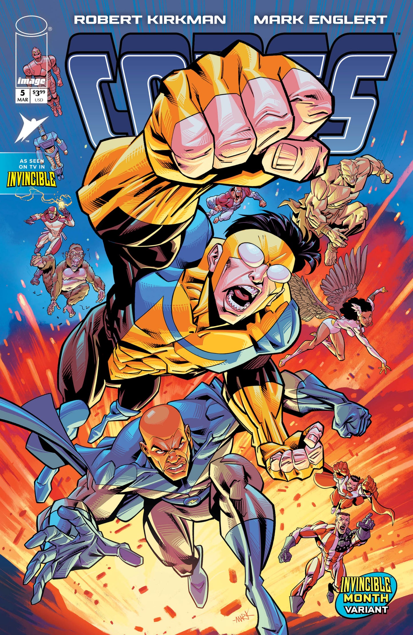 INVINCIBLE UNIVERSE CAPES #5