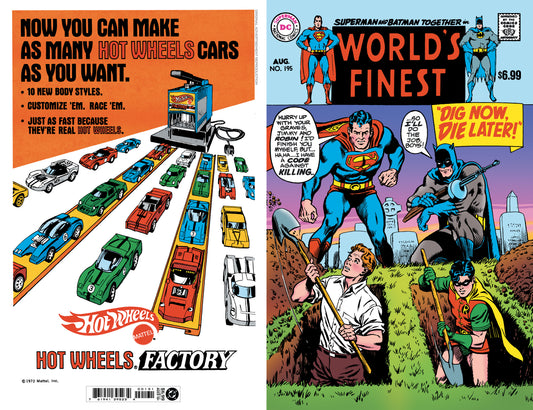WORLDS FINEST COMICS #195 FACSIMILE EDITION