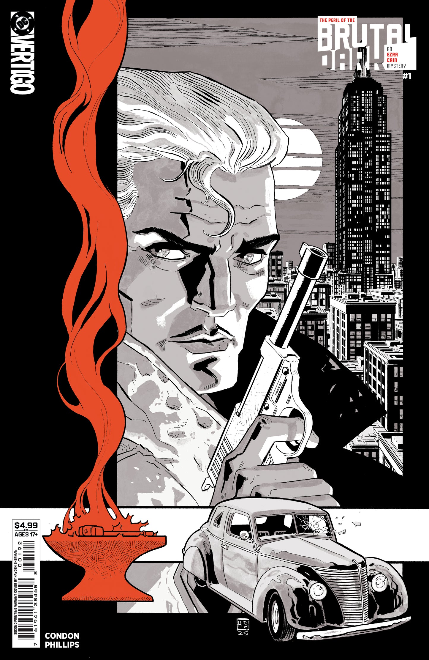 THE PERIL OF THE BRUTAL DARK AN EZRA CAIN MYSTERY #1 (OF 6) Second Printing