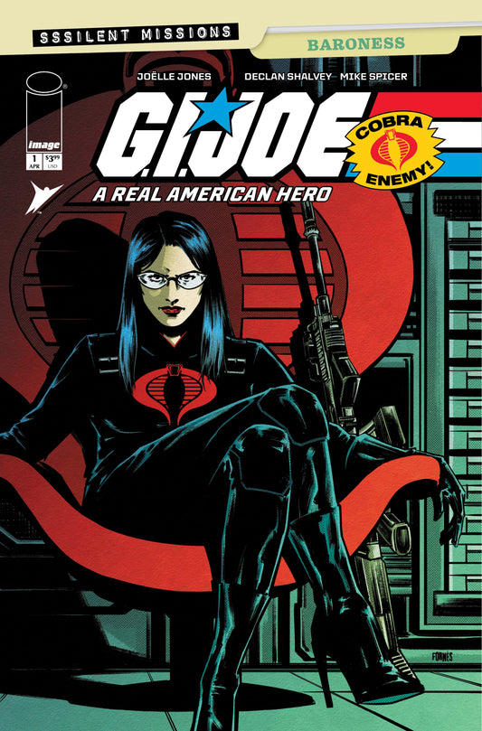 GI JOE A REAL AMERICAN HERO SSSILENT MISSIONS BARONESS #1 (ONE SHOT)