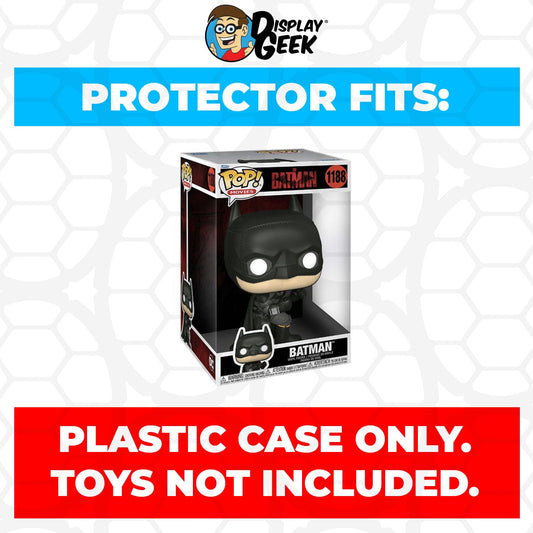 Pop Protector for 10 inch The Batman #1188 Jumbo Funko Pop