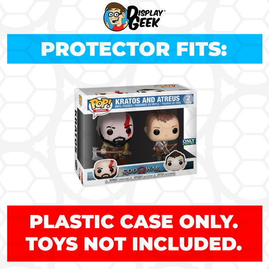 Pop Protector for 2 Pack Kratos & Atreus Funko Pop