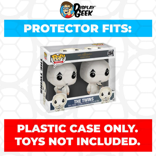Pop Protector for 2 Pack The Twins #264 Funko Pop