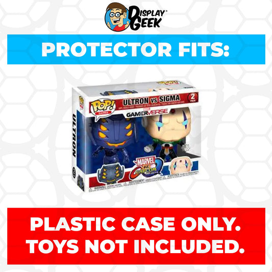 Pop Protector for 2 Pack Ultron vs Sigma Funko Pop