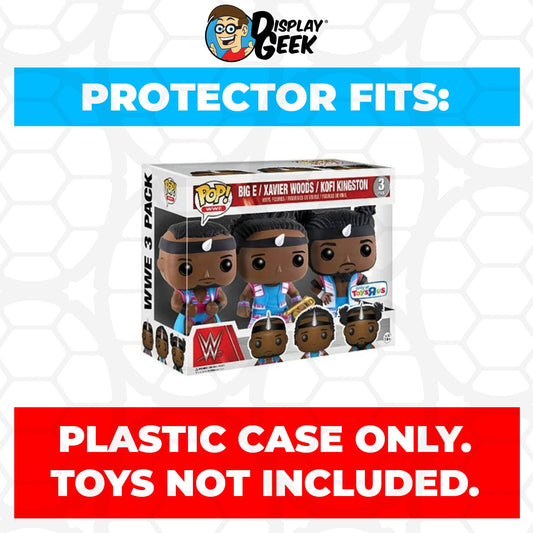 Pop Protector for 3 Pack The New Day Funko Pop