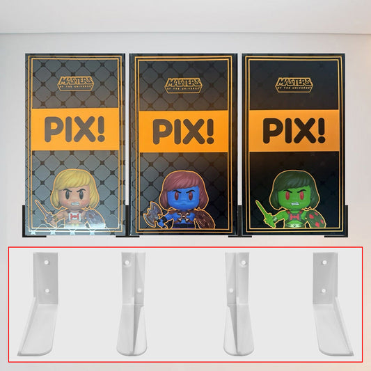 3D Floating Shelf for PIX! Thrilljoy Boxes (Shelf Size: 3in high x 4in deep)