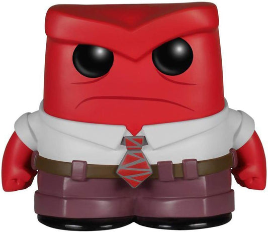 Anger #136 Funko Pop! Vinyl - Disney Pixar Inside Out Figure with Protector Case Bundle