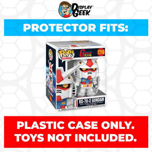 Pop Protector for 6 inch RX-78-2 Gundam Super Size Funko Pop