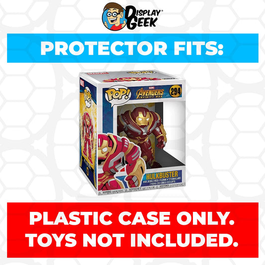 Pop Protector for 6 inch Hulkbuster Infinity War #294 Super Funko Pop