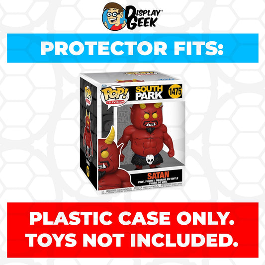 Pop Protector for 6 inch Satan #1475 Super Size Funko Pop