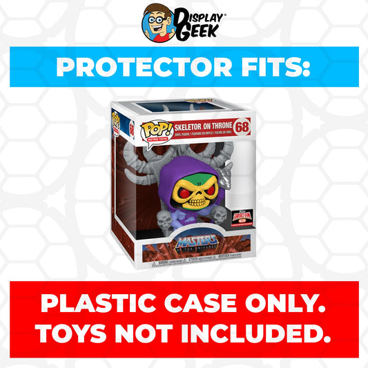 Pop Protector for 6 inch Skeletor on Throne #68 Super Funko Pop
