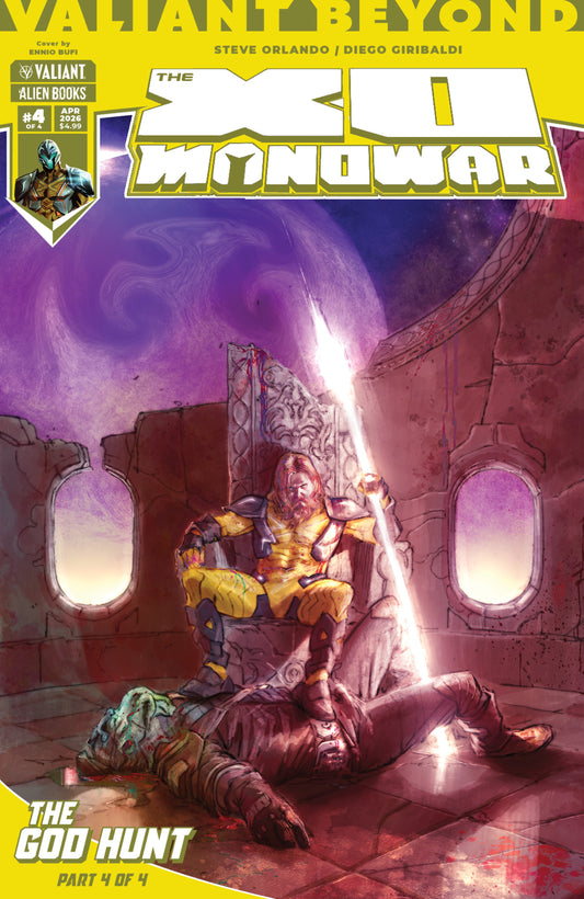 Valiant Beyond: The X-O Manowar #8--The God Hunt #4