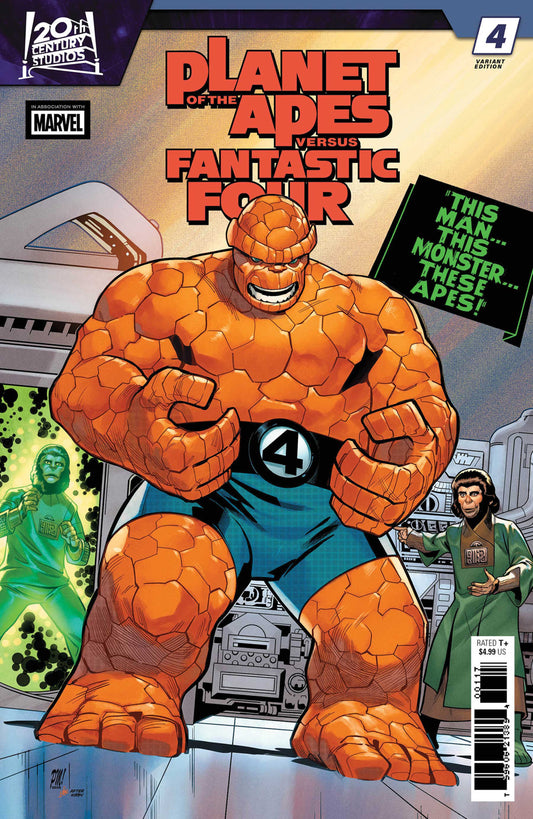 PLANET OF THE APES VS. FANTASTIC FOUR #4