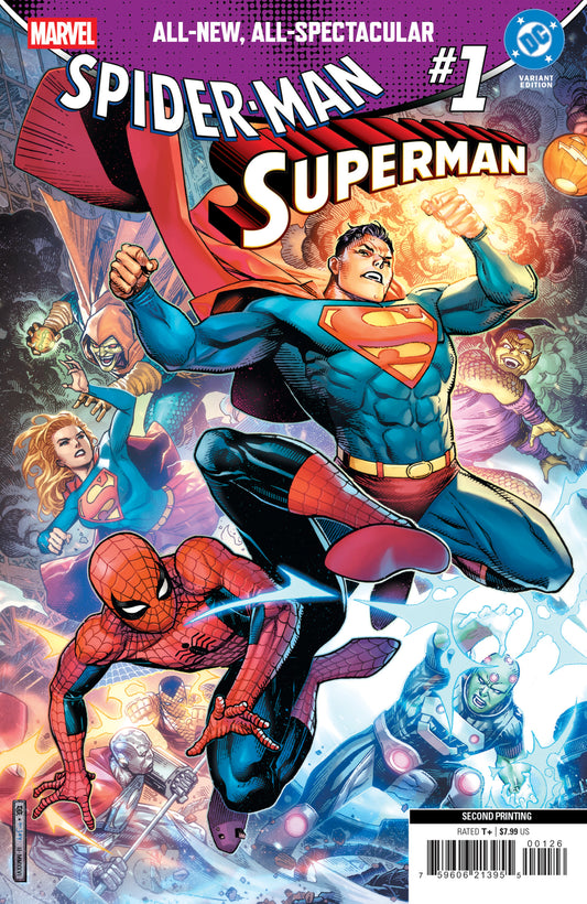 MARVEL/DC: SPIDER-MAN/SUPERMAN #1 2ND PRINTING VARIANT