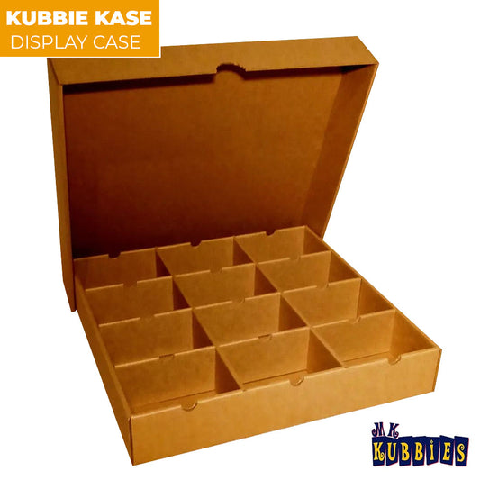 KUBBIE KASE (3x4) - Kubbie Economy & Kubbie Lid Combo for Funko Pops, Perfect for Conventions (Cardboard)