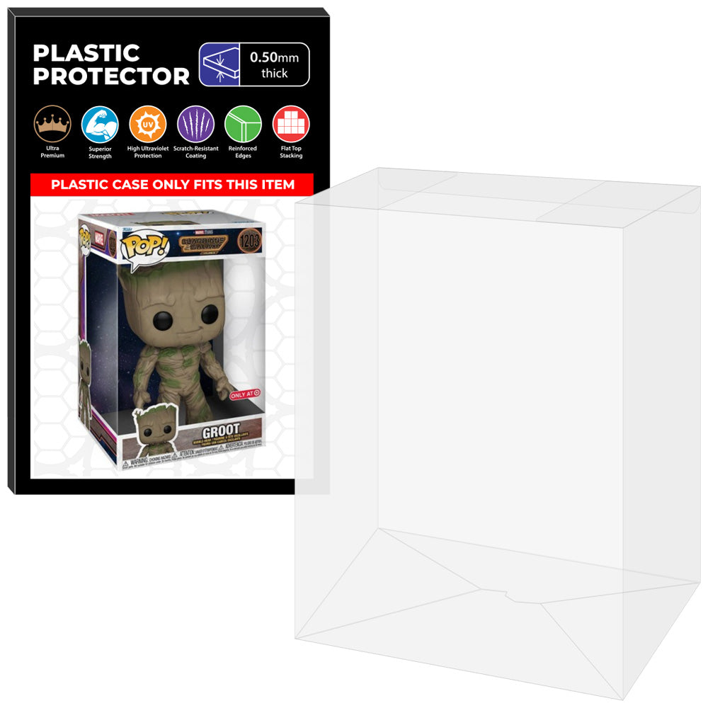 Pop Protector for 10 inch Groot #1203 Jumbo Funko Pop
