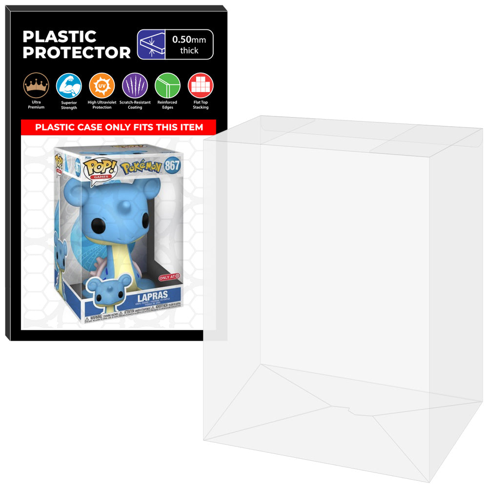 Pop Protector for 10 inch Lapras #867 Jumbo Funko Pop