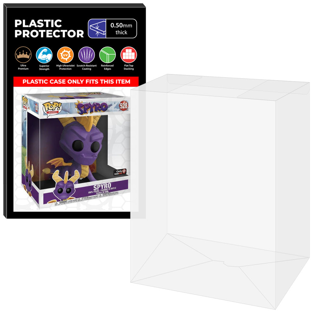 Pop Protector for 10 inch Spyro #528 Jumbo Funko Pop