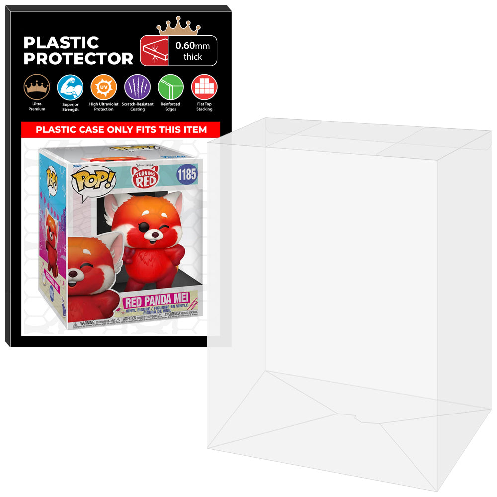 Pop Protector for 6 inch Red Panda Mei #1185 Super Funko Pop