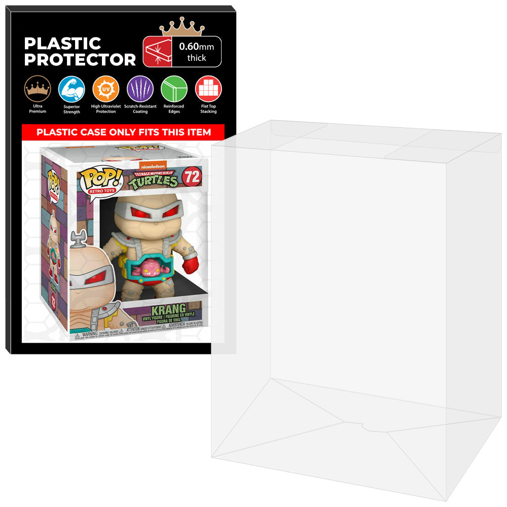 Pop Protector for 6 inch Krang EE #72 TMNT Super Funko Pop