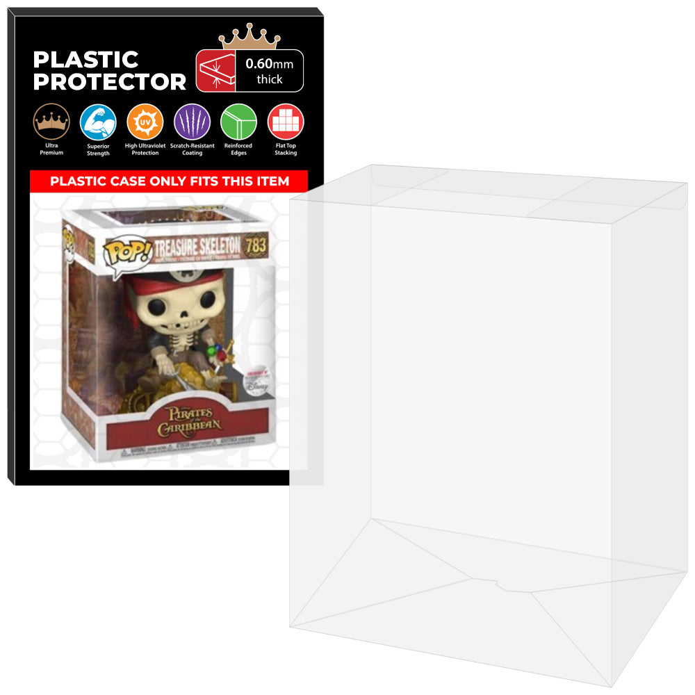 Pop Protector for 6 inch Treasure Skeleton #783 Super Funko Pop