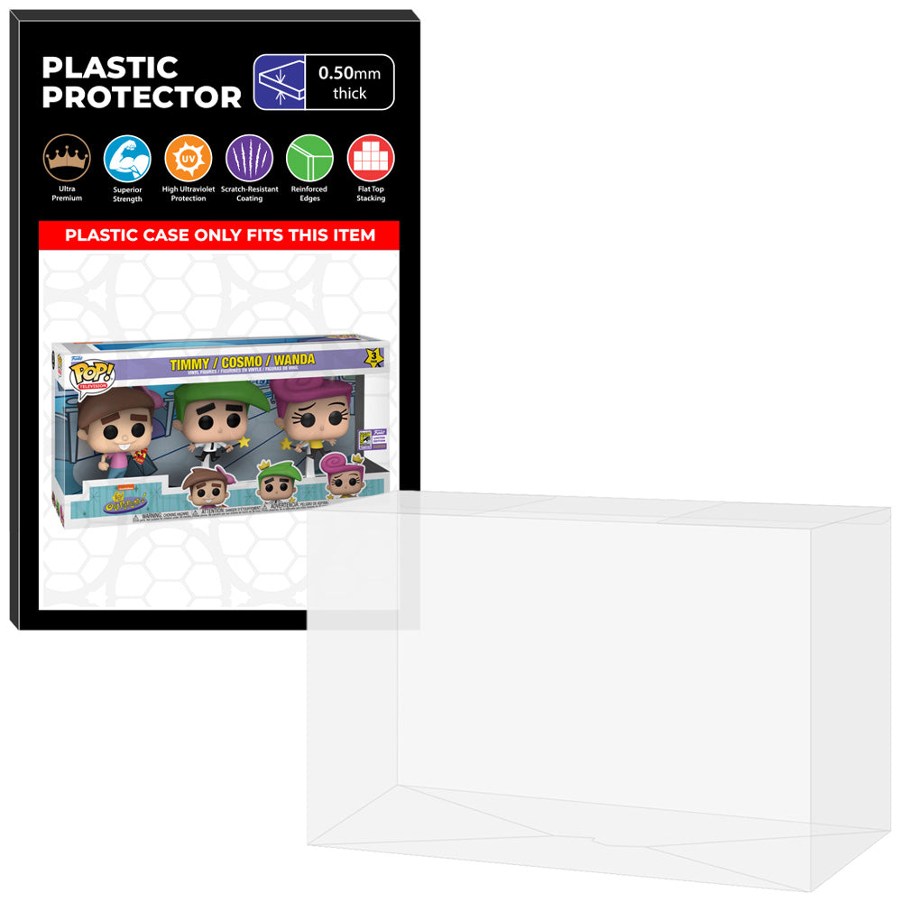 Pop Protector for 3 Pack The Fairly OddParents Funko Pop