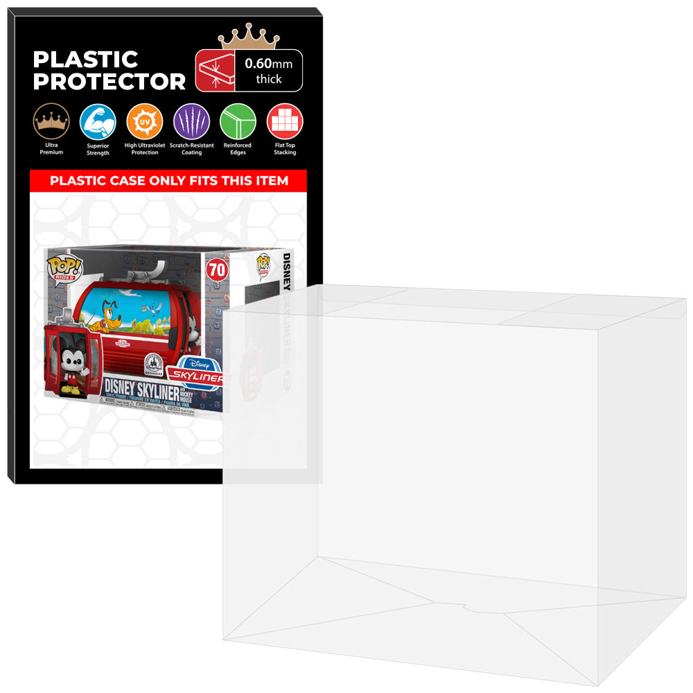 Pop Protector for Disney Skyliner and Mickey Mouse #70 Funko Pop Rides