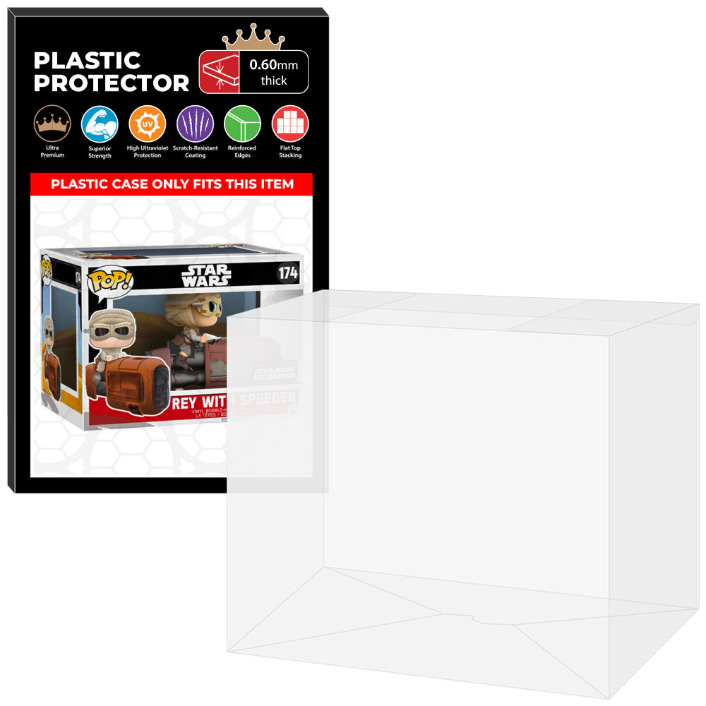 Pop Protector for Rey with Speeder #174 Funko Pop Rides