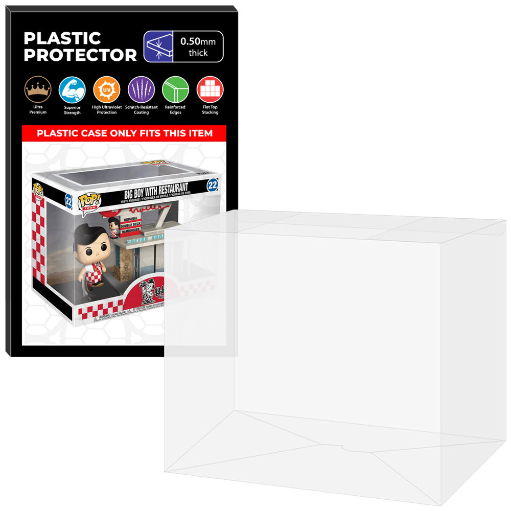 Pop Protector for Big Boy with Restaurant #22 Funko Pop Town