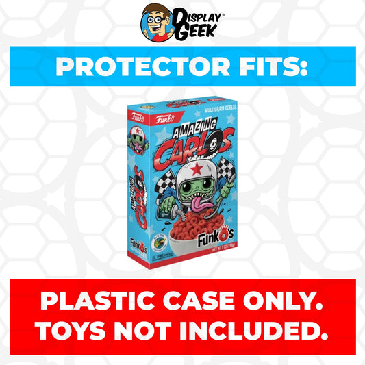 Pop Protector for Amazing Carlos D-Con FunkO's Cereal Box