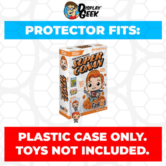 Pop Protector for Super Conan O'Brien FunkO's Cereal Box