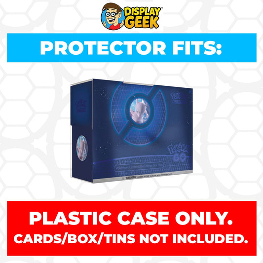 Plastic Protector for Pokemon TCG Pokemon GO Pokemon Center Elite Trainer Box Plus