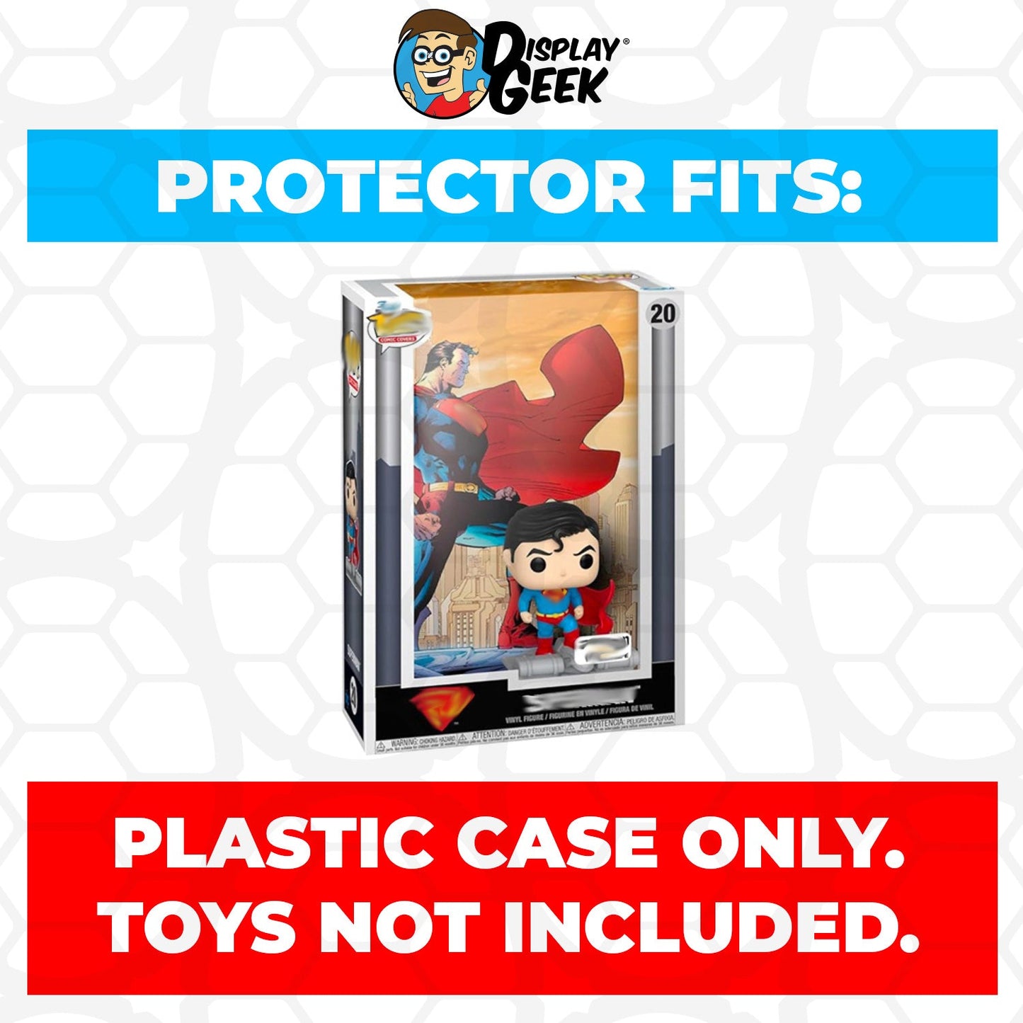 Pop Protector for Cyborg Superman #21 Funko Pop Comic Covers