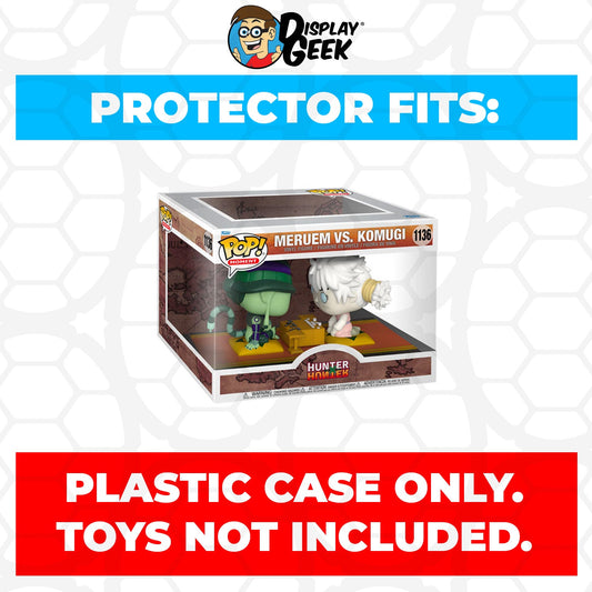 Pop Protector for Meruem vs Komugi #1136 Funko Pop Moment