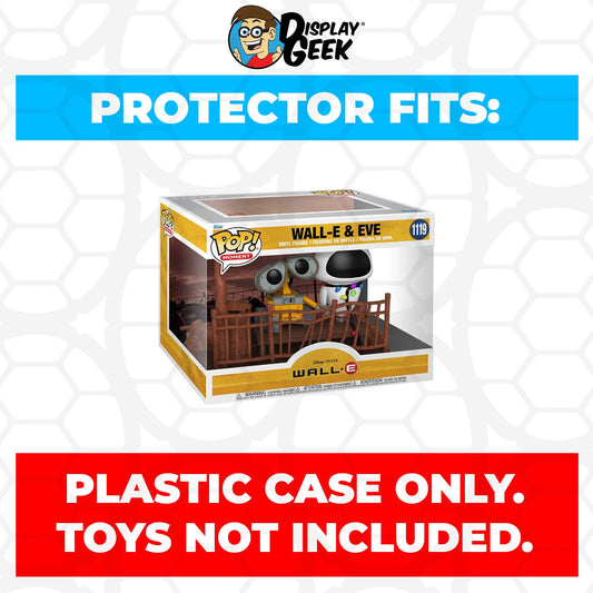 Pop Protector for Wall-E & Eve #1119 Funko Pop Moment