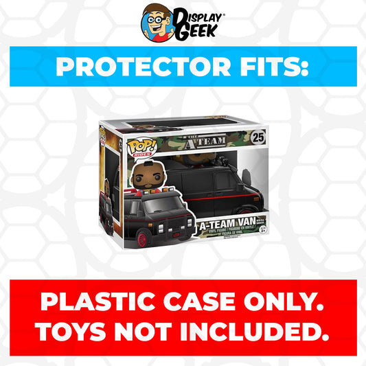 Pop Protector for A-Team Van with B.A. Baracus #25 Funko Pop Rides
