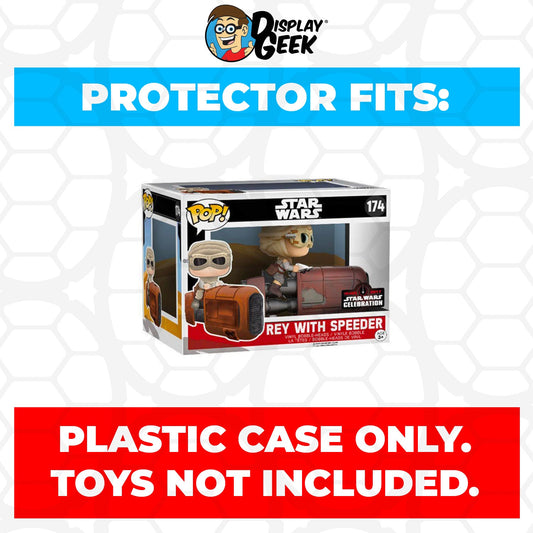 Pop Protector for Rey with Speeder #174 Funko Pop Rides