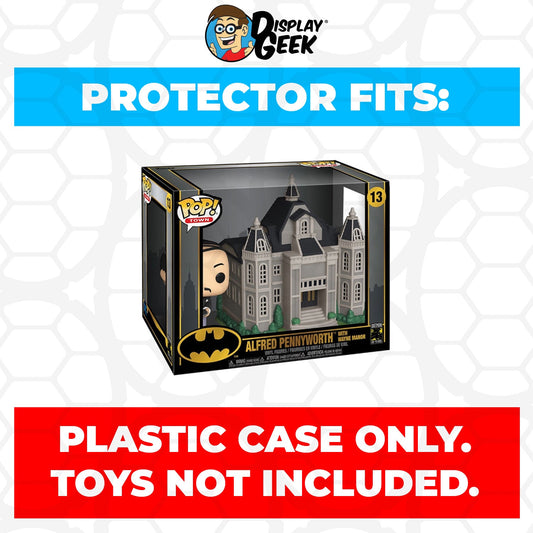 Pop Protector for Alfred Pennyworth with Wayne Manor #13 Funko Pop Town