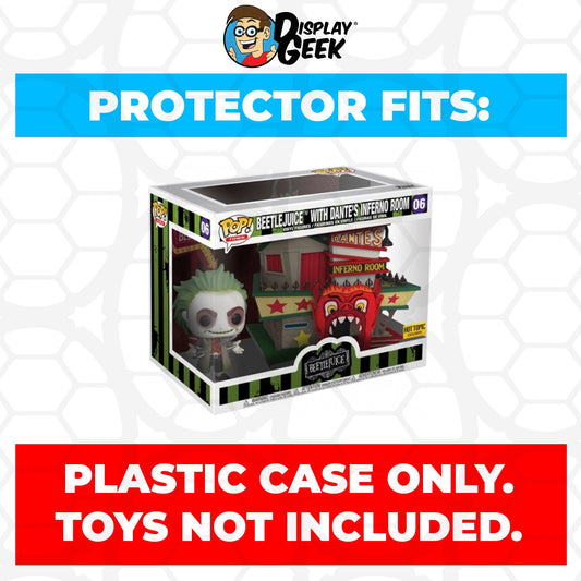 Pop Protector for Beetlejuice with Dante's Inferno Room #06 Funko Pop Town