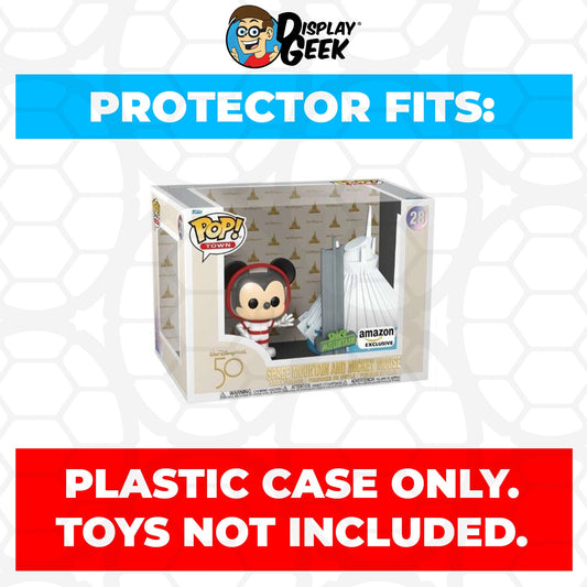 Pop Protector for Space Mountain and Mickey Mouse #28 Funko Pop Town