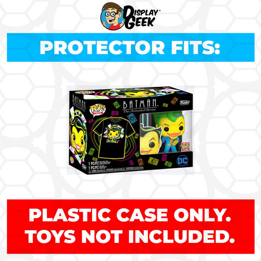Pop Protector for Pop & Tee The Joker Blacklight #370 Funko Box
