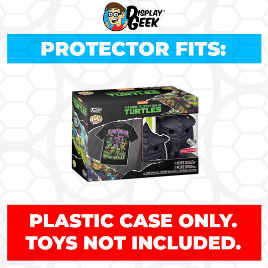 Pop Protector for Pop & Tee Super Shredder Diamond #1138 TMNT Funko Box