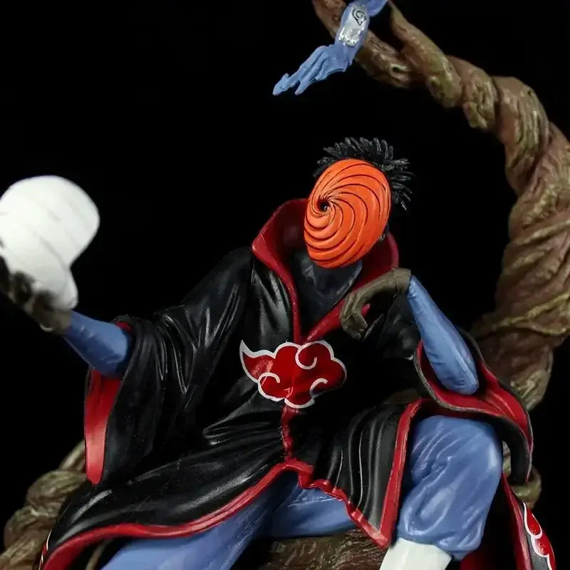 Akatsuki Tobi Uchiha Obito Figure 32cm Naruto PVC Model by Infinite Visibility