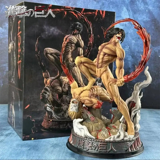 Eren Jaeger Figure: 29cm Attack on Titan Anime Statue
