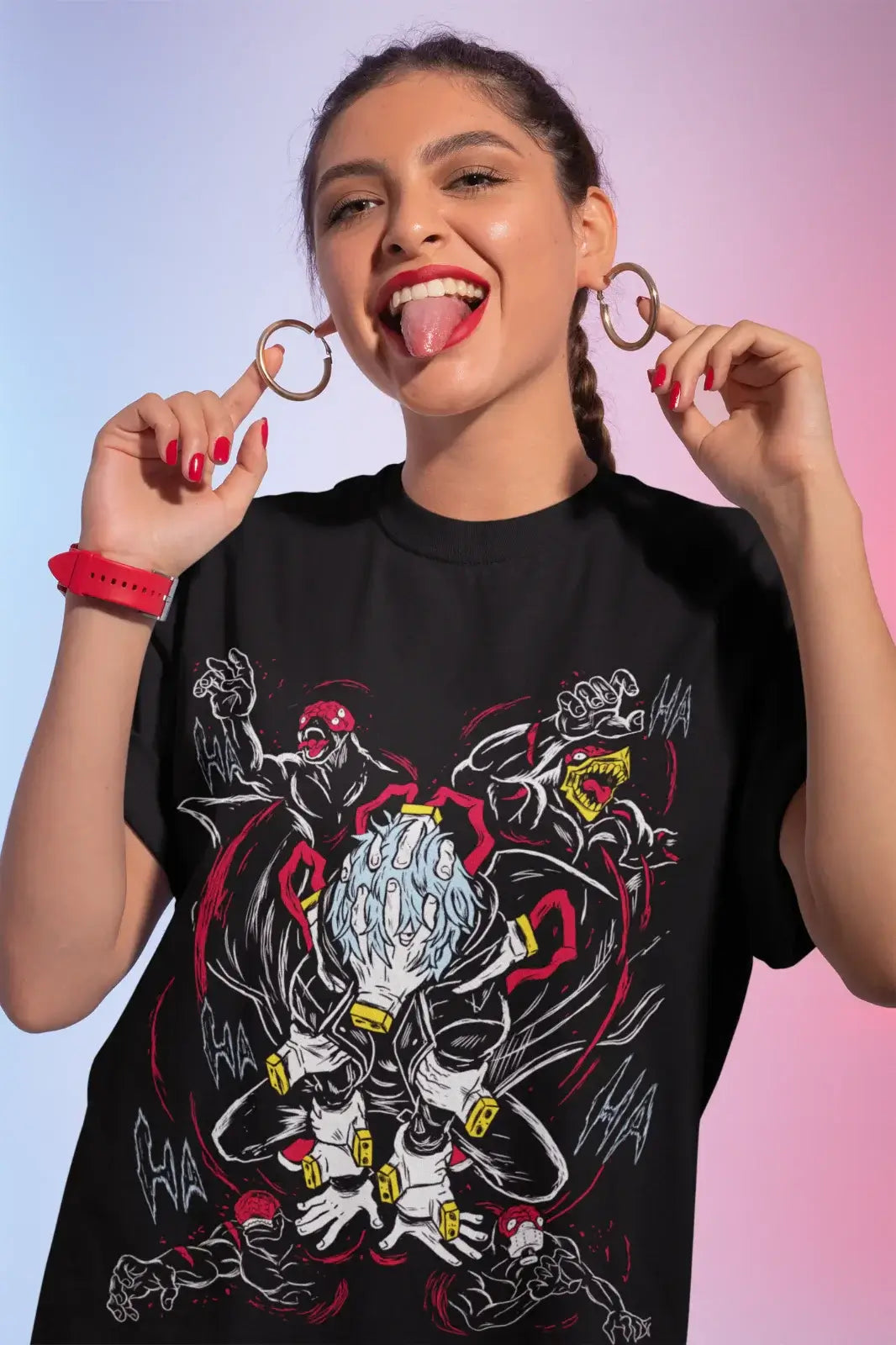 Tomura Shigaraki T-shirt: Villain League Graphic Tee