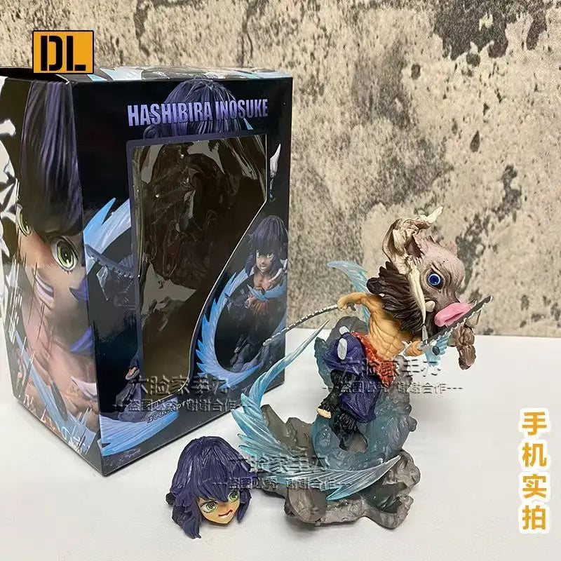 Inosuke Action Figure: G5 Robot Style Demon Slayer Statue