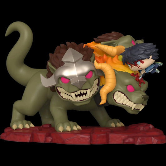 Solo Leveling Jinwoo Vs. Cerberus Deluxe Funko Pop! Vinyl Figure #2272