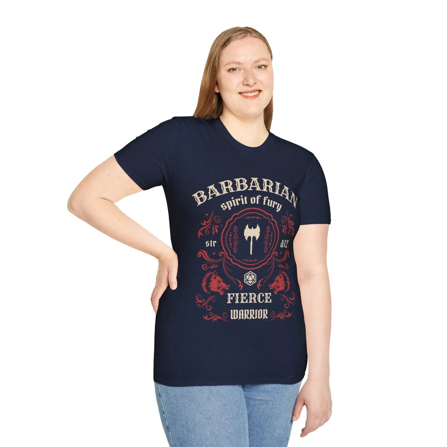 Barbarian Class Vintage Label T-Shirt