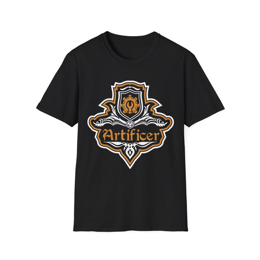 D&D Artificer Class Fancy Emblem T-Shirt