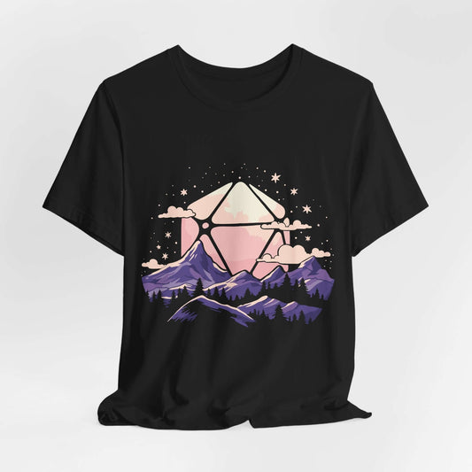 D20 Sun Landscape Purple Pink